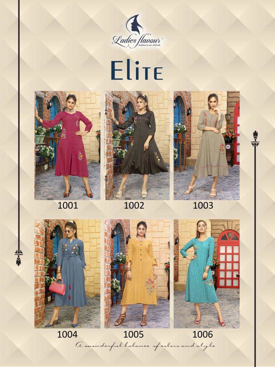 Elite Ladies Flavour 3D Stripe Kurti Manufacturer Elite Ladies Flavour 3D Stripe Kurti Manufacturer